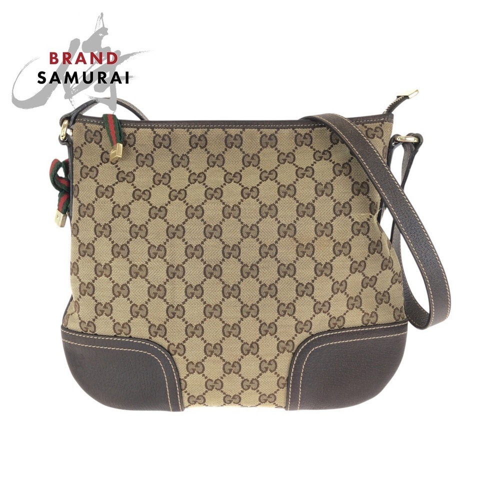 GUCCI Princy Shoulder Bag Messenger Brown Dark